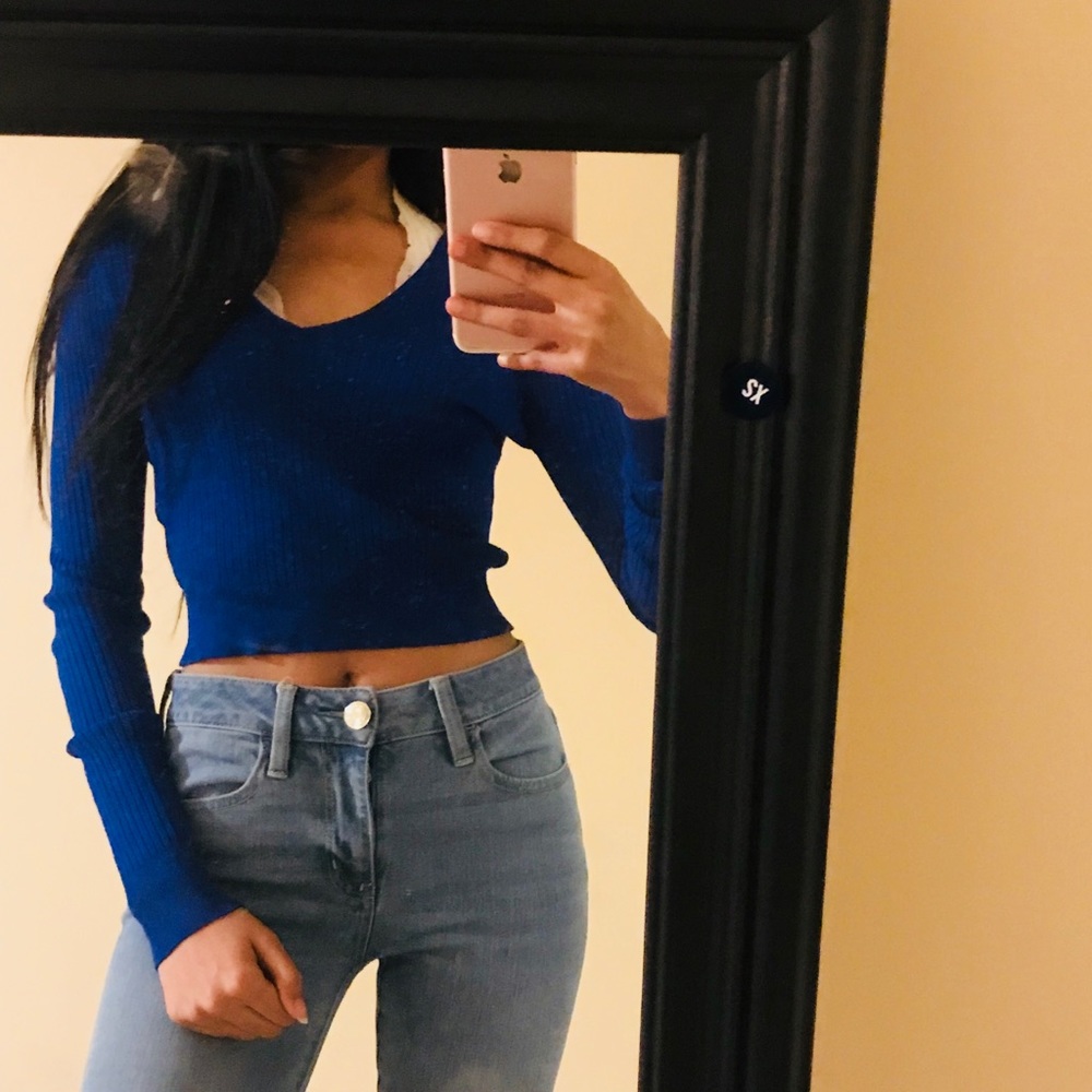 Cropped hoodie